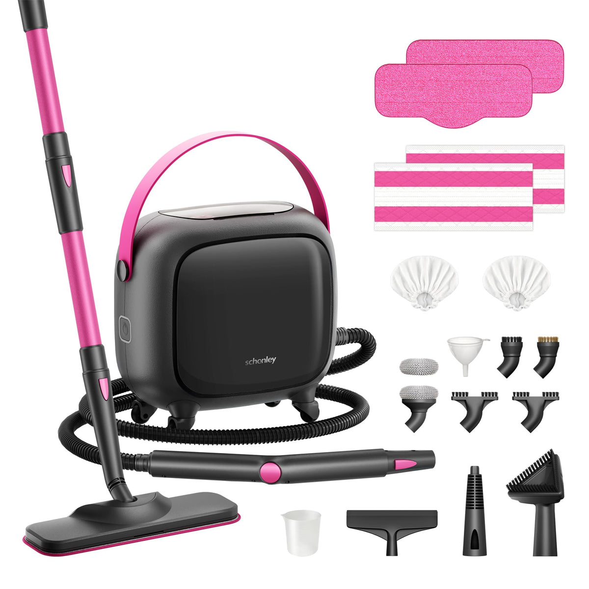 Schenley 21-in-1 steam cleaner main unit for chemical-free home cleaning