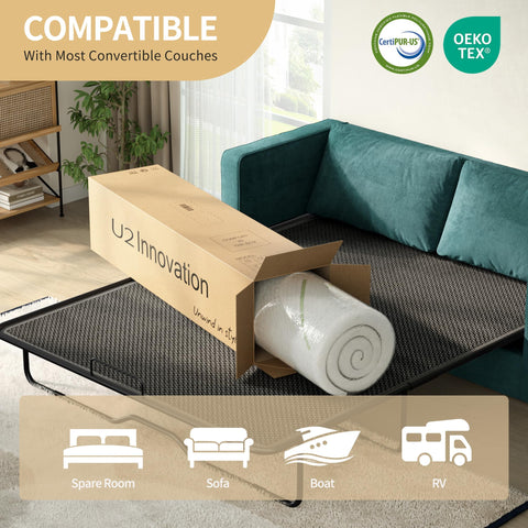 Schow Life Durable edges and foam maintain shape during daily use