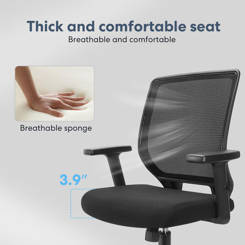 Schwake nylon base with silent casters for smooth movement