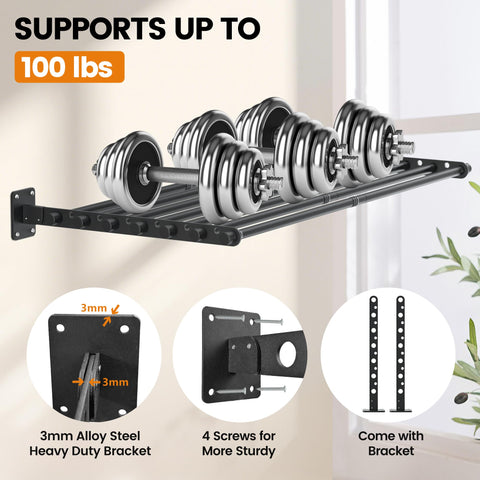 Scisum heavy-duty brackets support up to 100 lbs