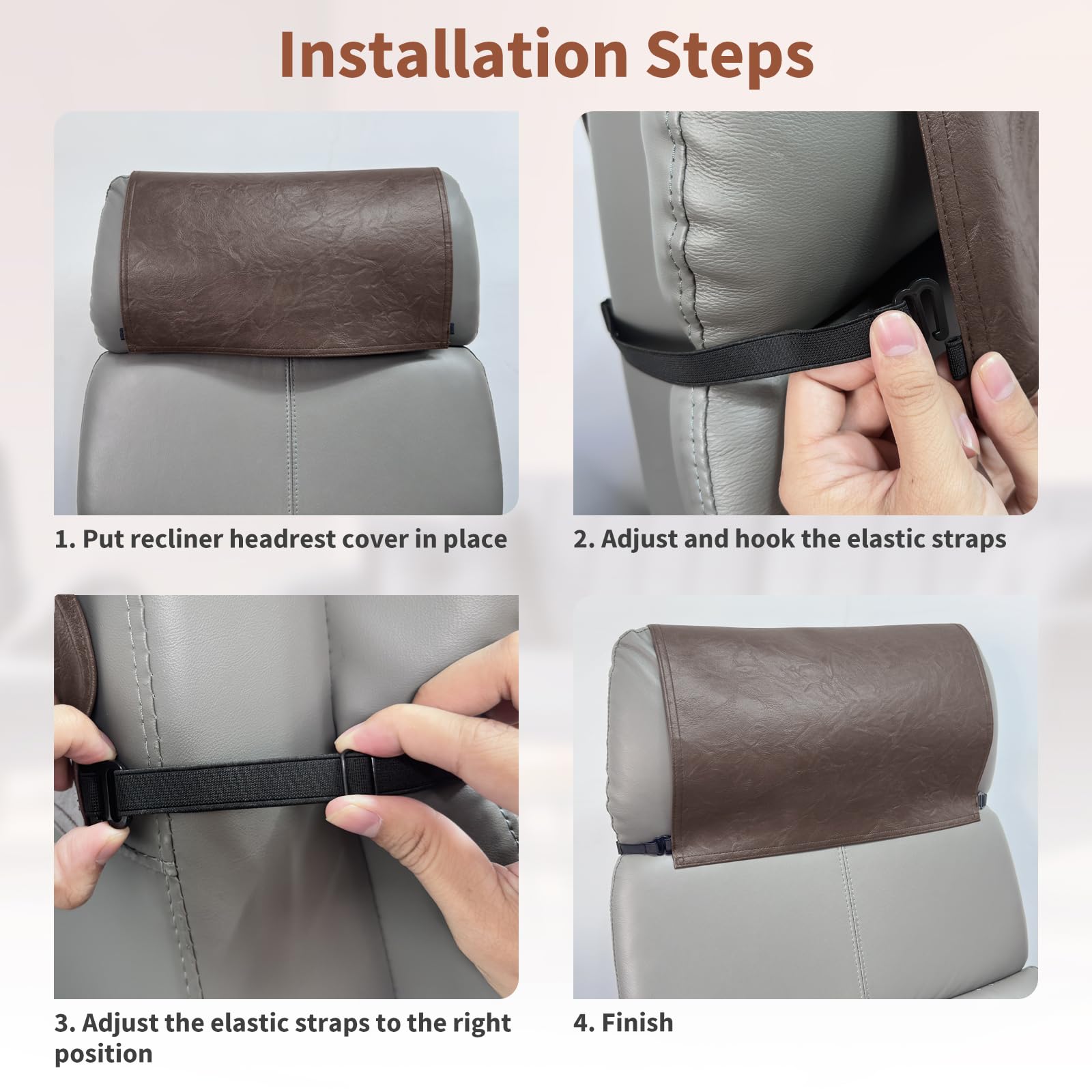 SCNK elastic strap close-up demonstrates secure, easy installation