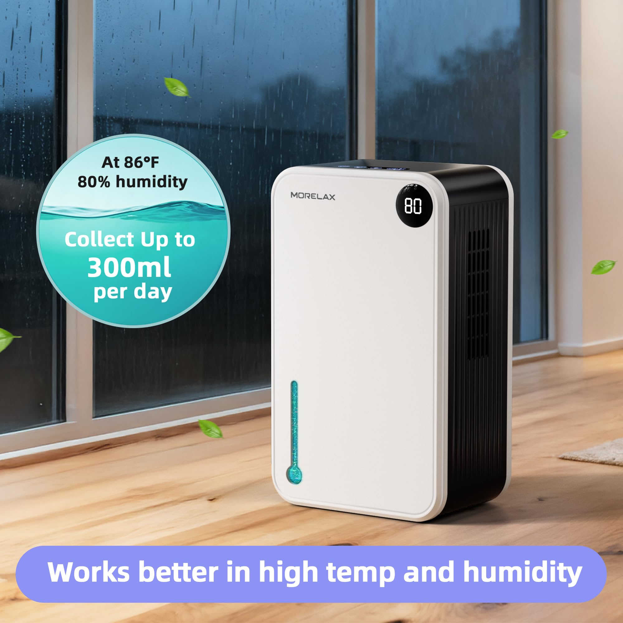 Scozza ultra-quiet sleep mode supports undisturbed rest.