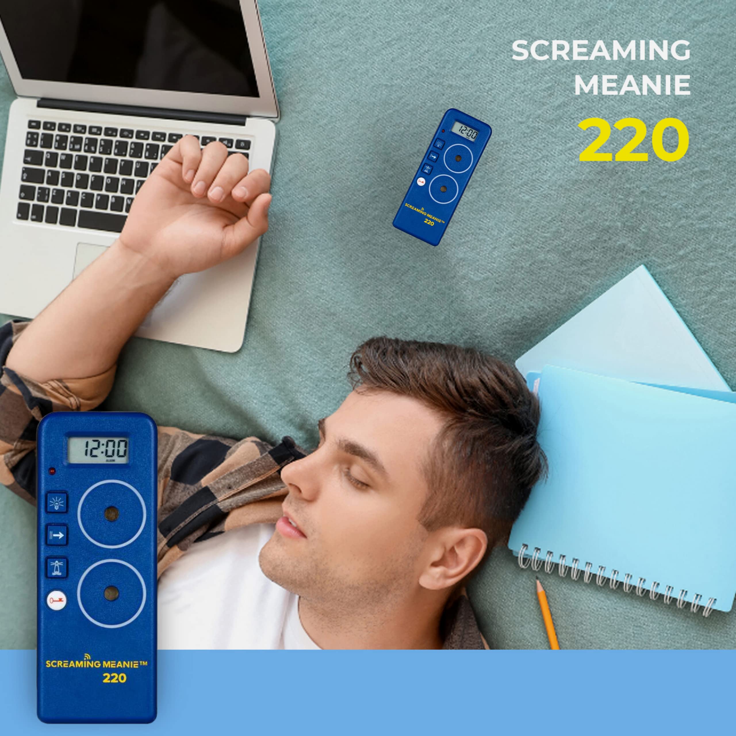 Screaming Meanie 220 pocket-size fit ensures convenient carry during trips