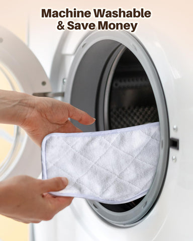 ScrubWiz pads on hardwood floor use-case for gentle cleansing