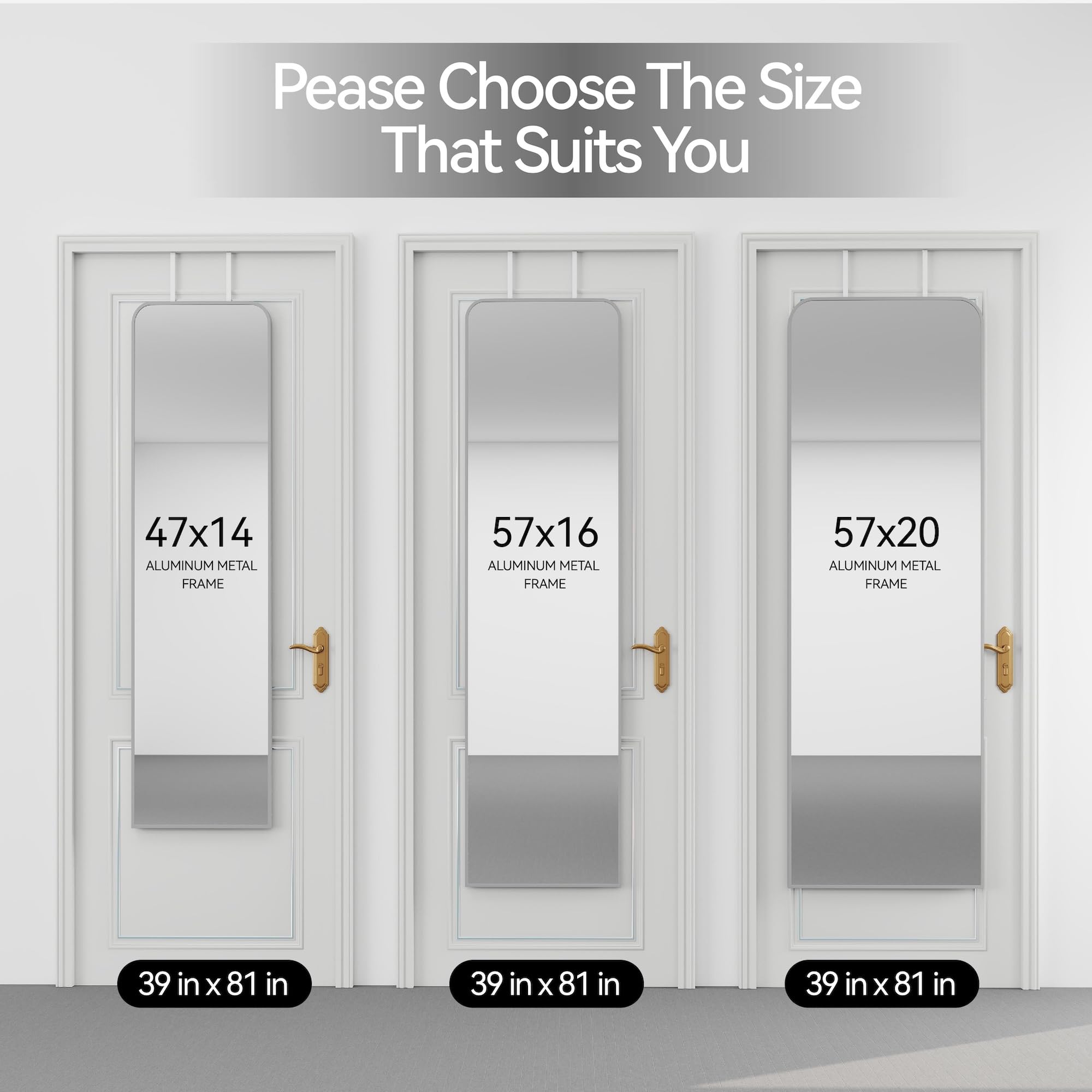 SCWF-GZ bathroom-friendly mirror resists moisture and maintains HD reflection.