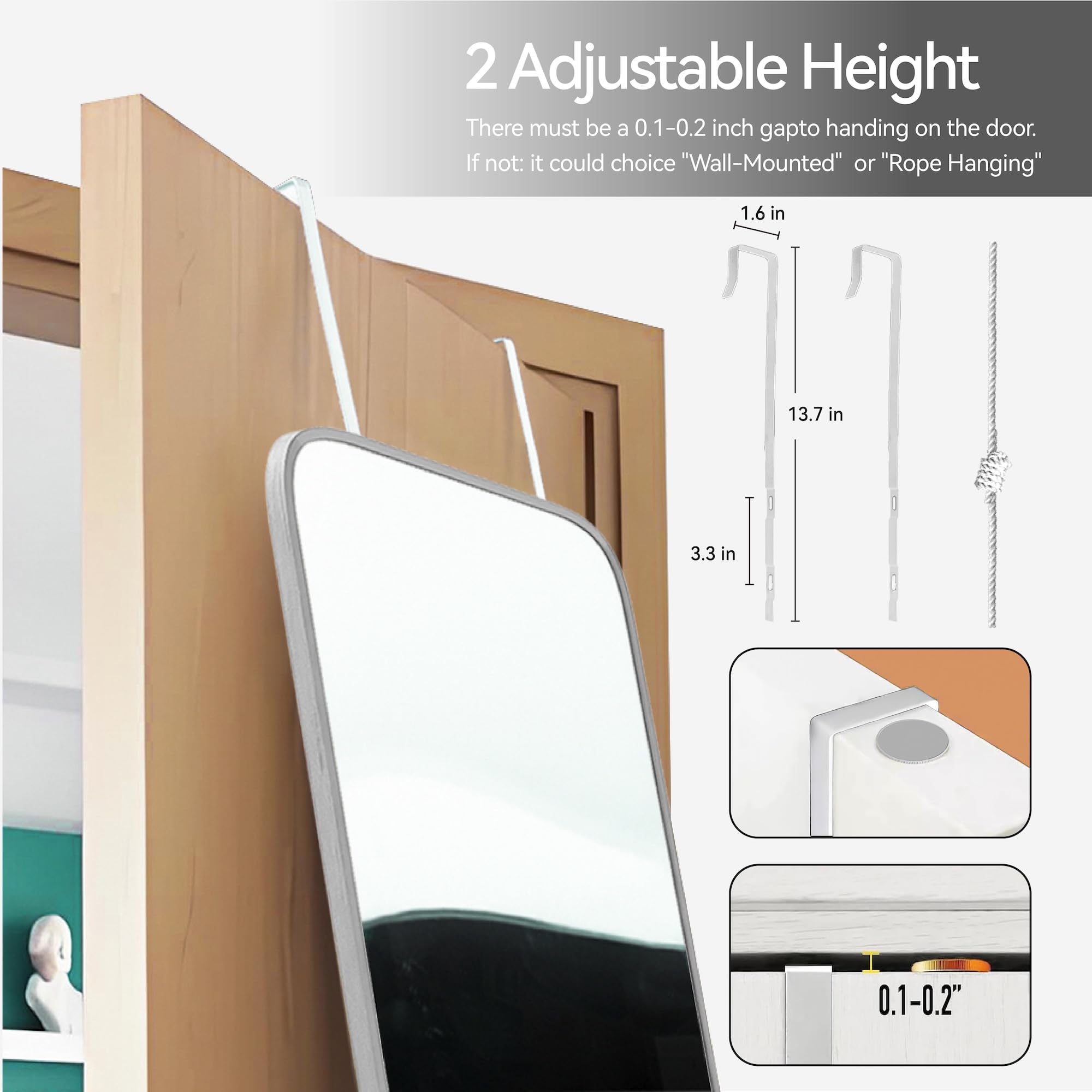 SCWF-GZ entryway mirror that welcomes guests with a bright, open feel.