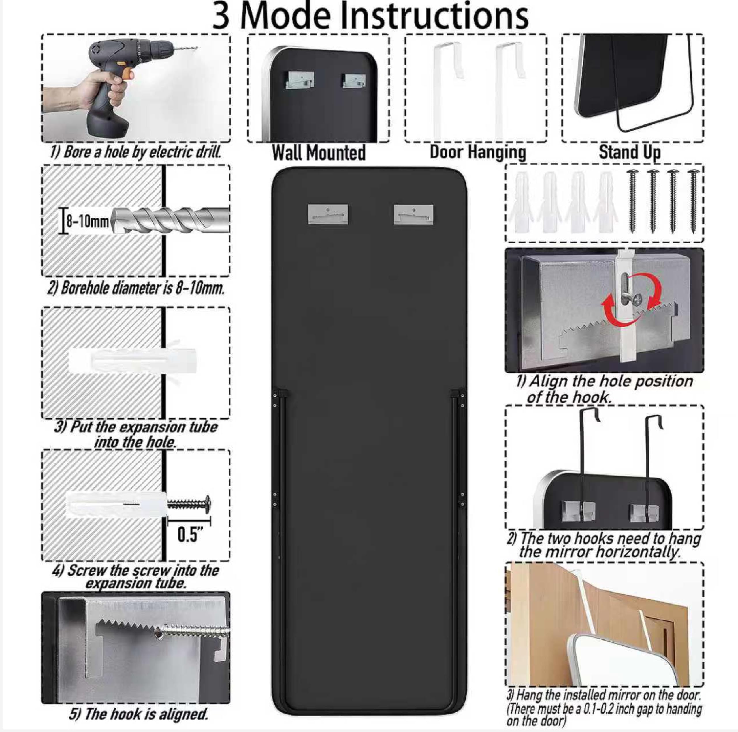 SCWF-GZ tempered glass delivers clear, distortion-free reflection