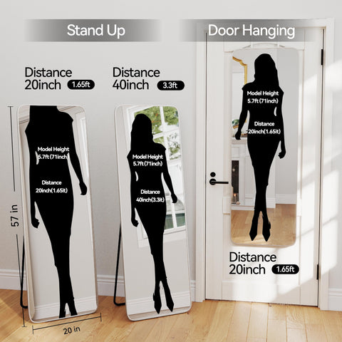 SCWF-GZ wall-mounted mirror adds space and light to rooms