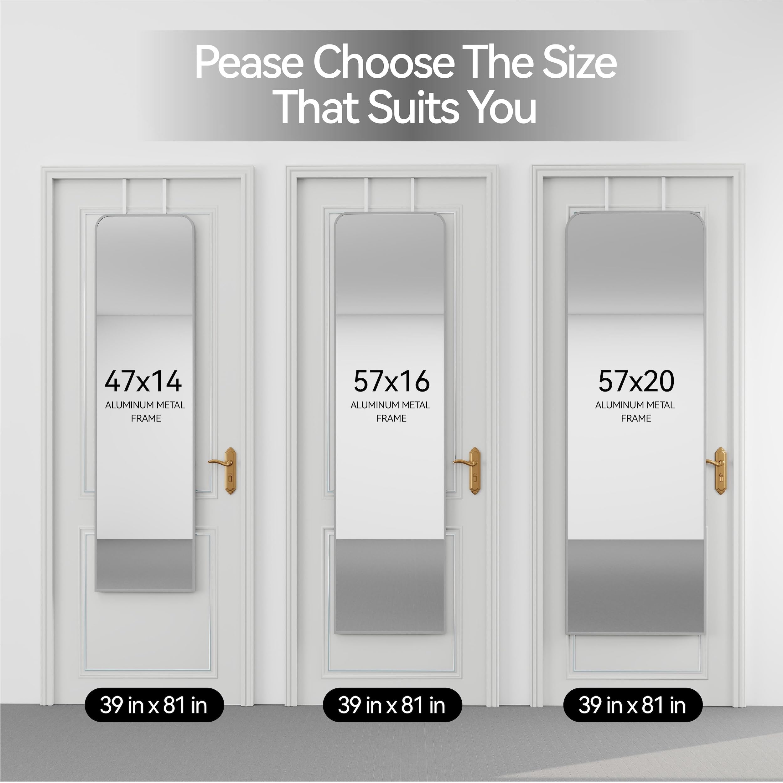 SCWF-GZ waterproof-frame mirror suitable for humidity-prone bathrooms.