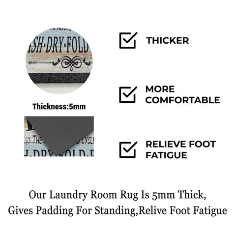 sdhinlwo multiroom-use floor mat fits kitchen, hallway, bathroom, and more.