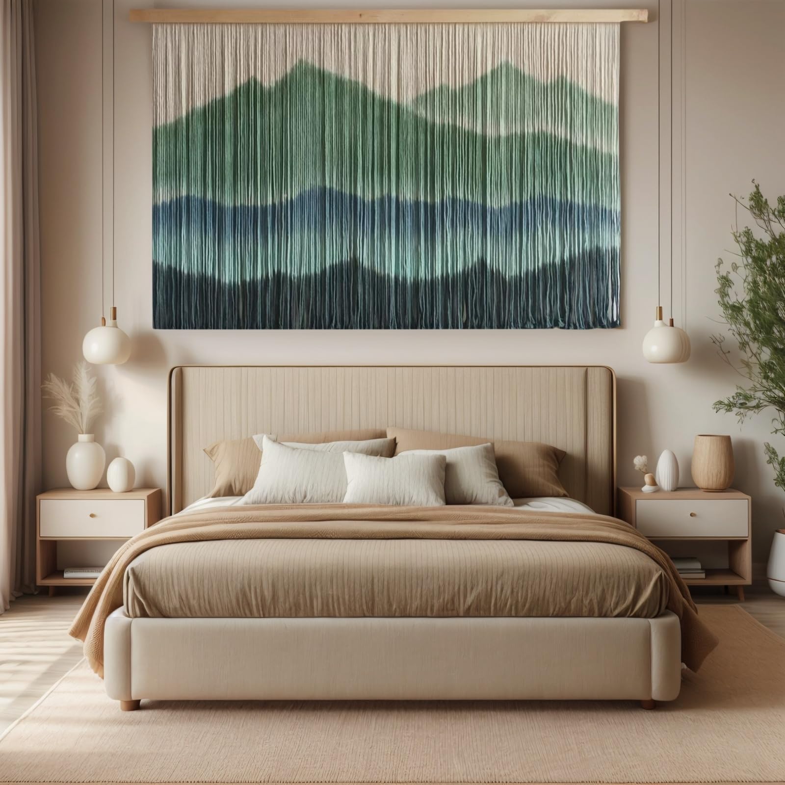 Sdjazl handmade wall art dyed variations bring unique color and character to interiors