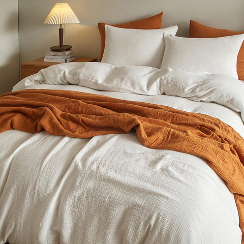 SE SOFTEXLY interior corner ties detail keeps duvet secure during the night
