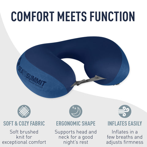 Sea to Summit Aeros packs down to a compact size in the included case.
