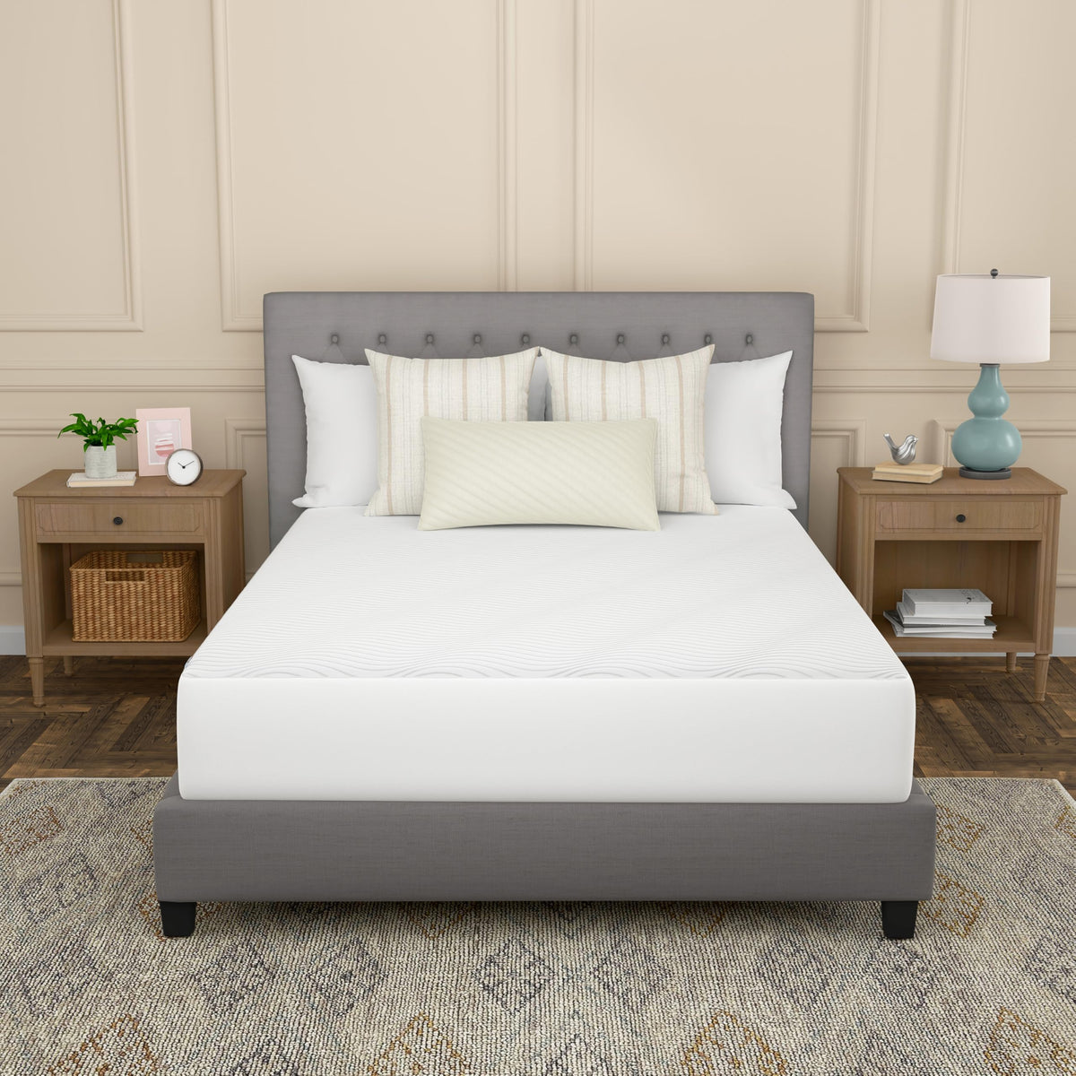 Sealy Complete Protection waterproof top protects the mattress from spills.