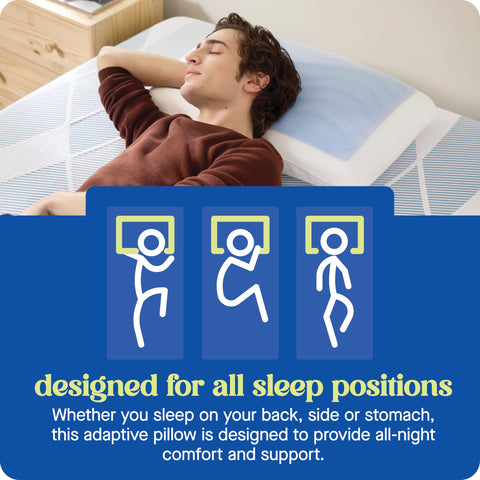 Breathable cover of Sealy Dreamlife blends polyester and spandex for comfort