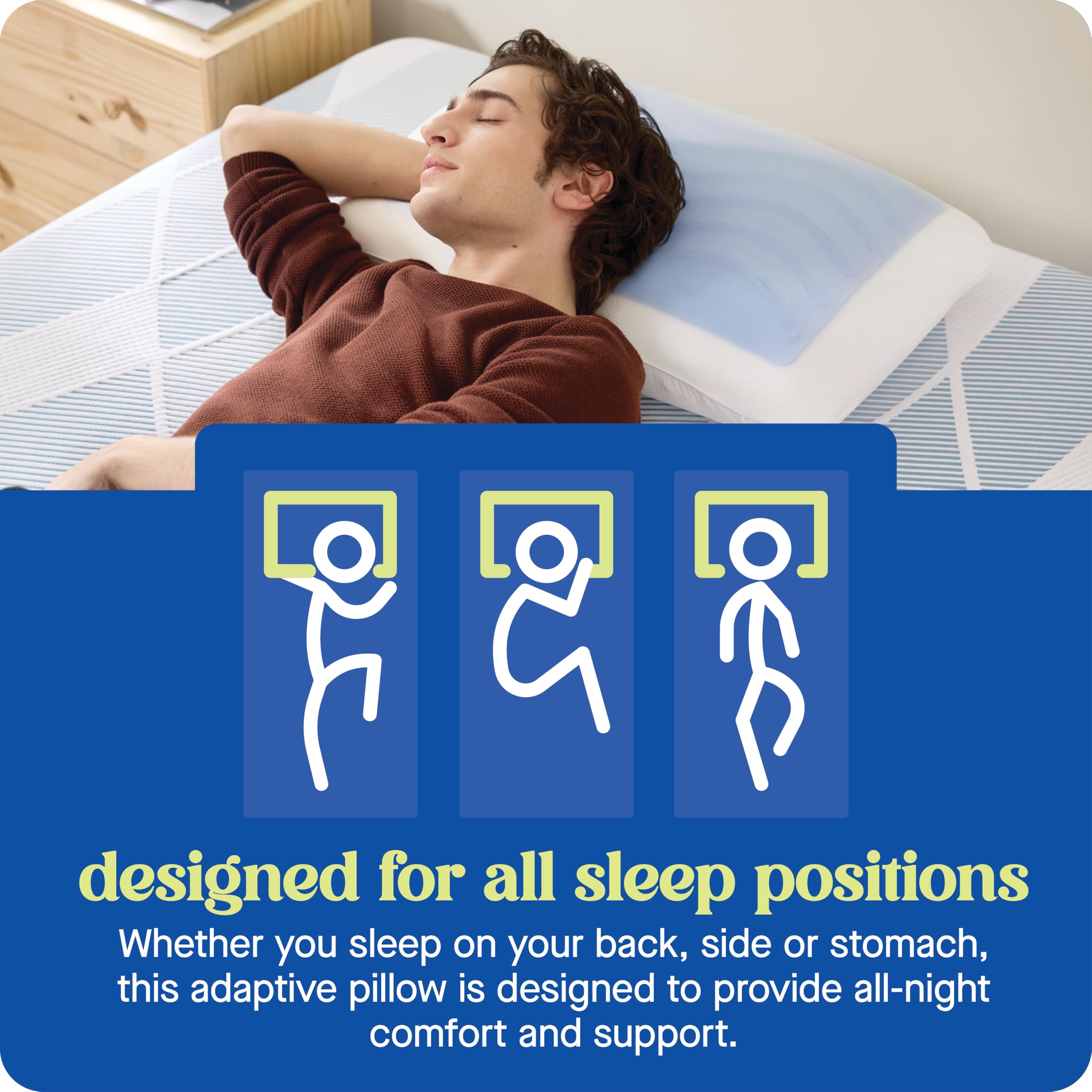 Sealy Dreamlife removable, machine-washable cover simplifies cleaning routine.