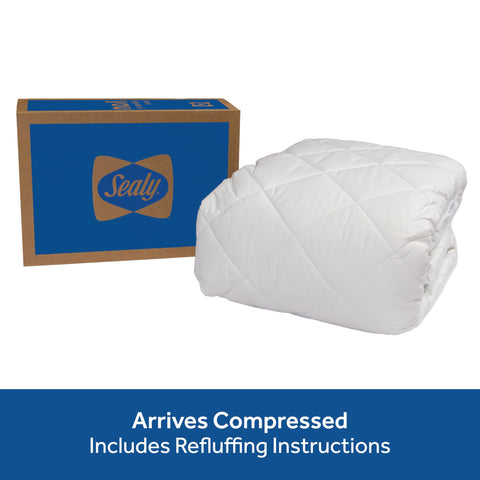 Sealy Durable stretch corners illustrate reliable edge-to-edge fit