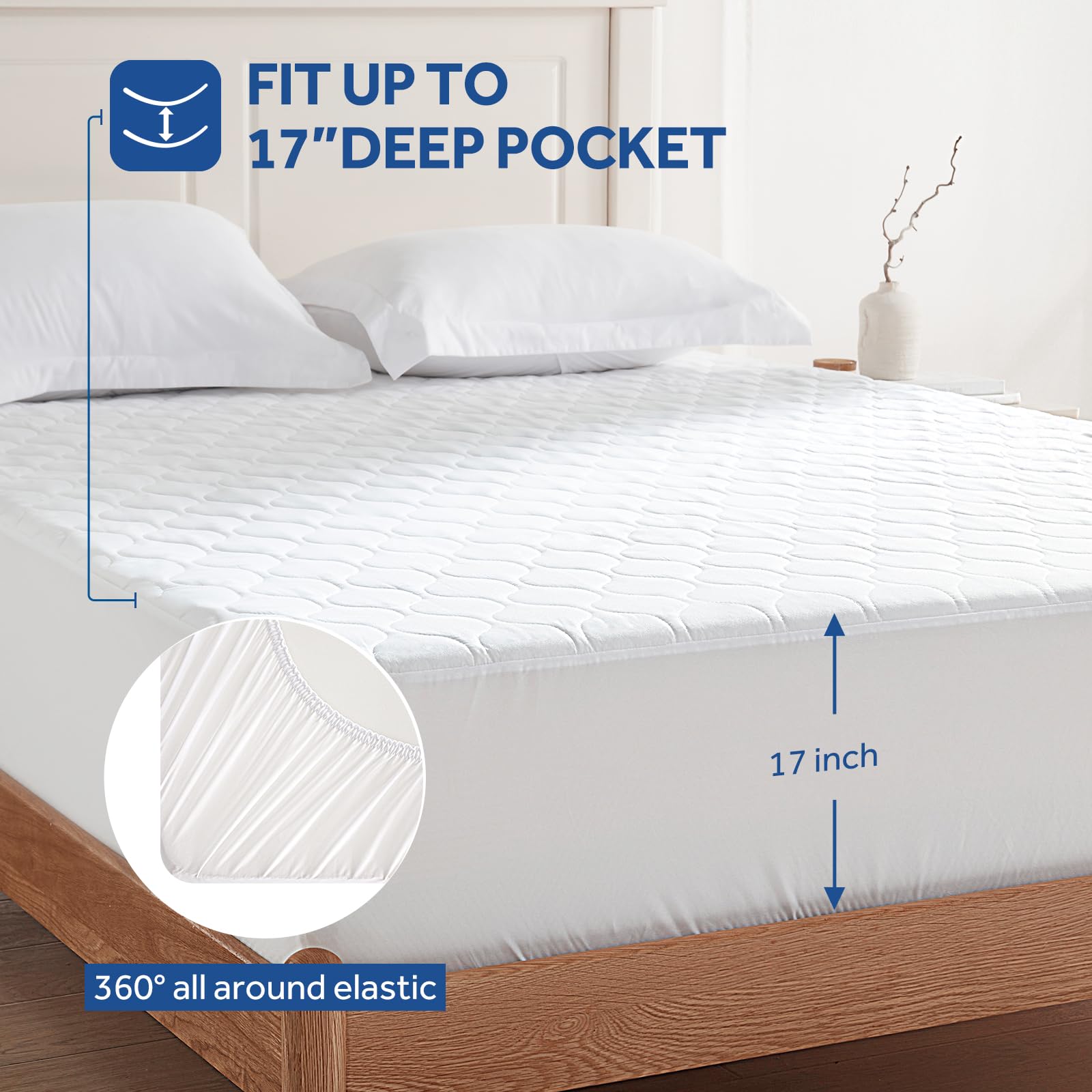 Sealy heated mattress pad under soft top with wire-free feel
