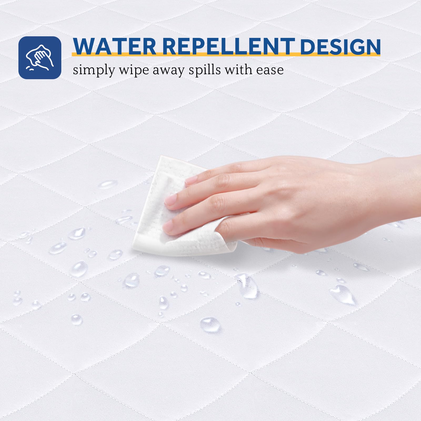 3M Scotchgard water-repellent layer for stain resistance