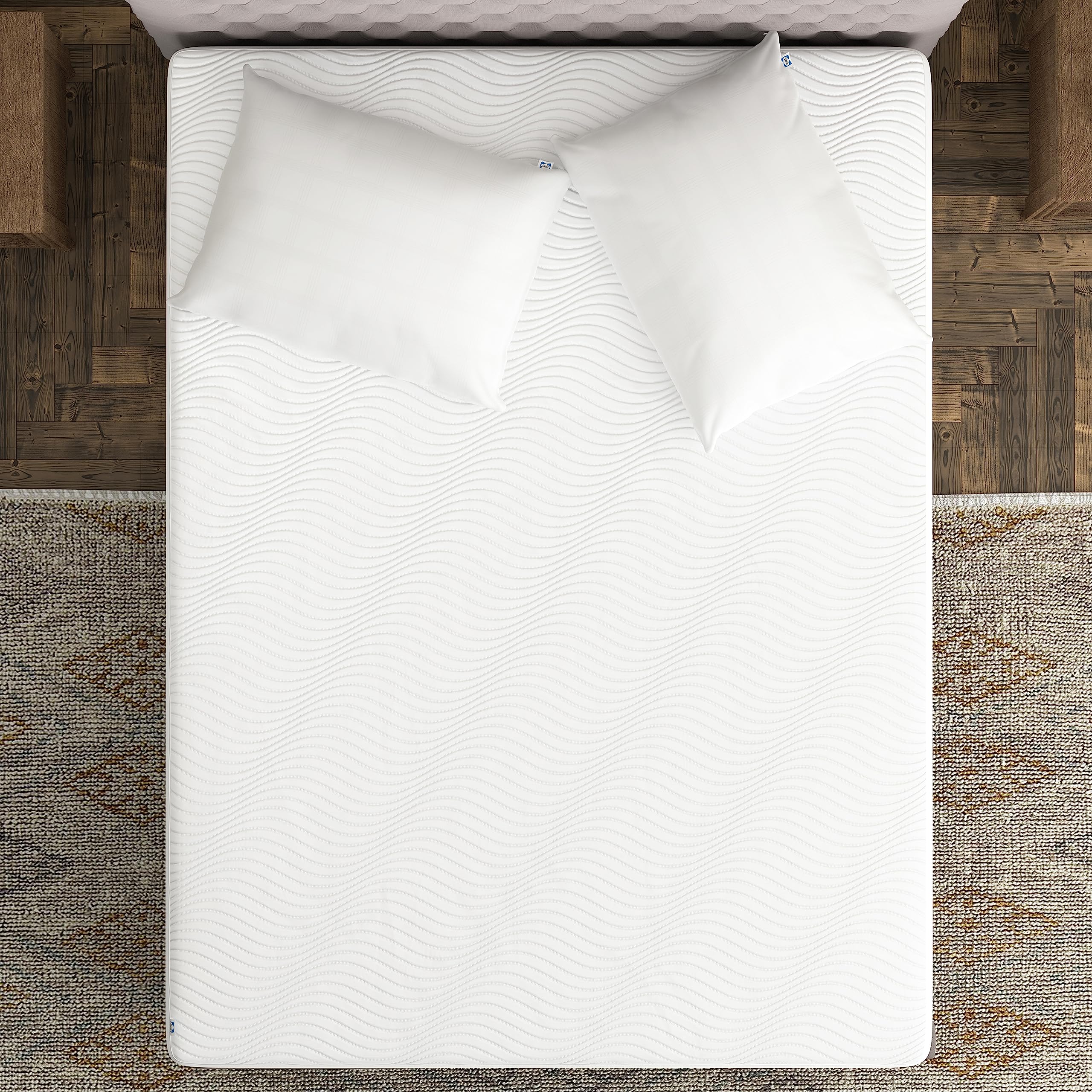 Sealy Perfect Grip sidewalls demonstrate flexible fit for deep mattresses.