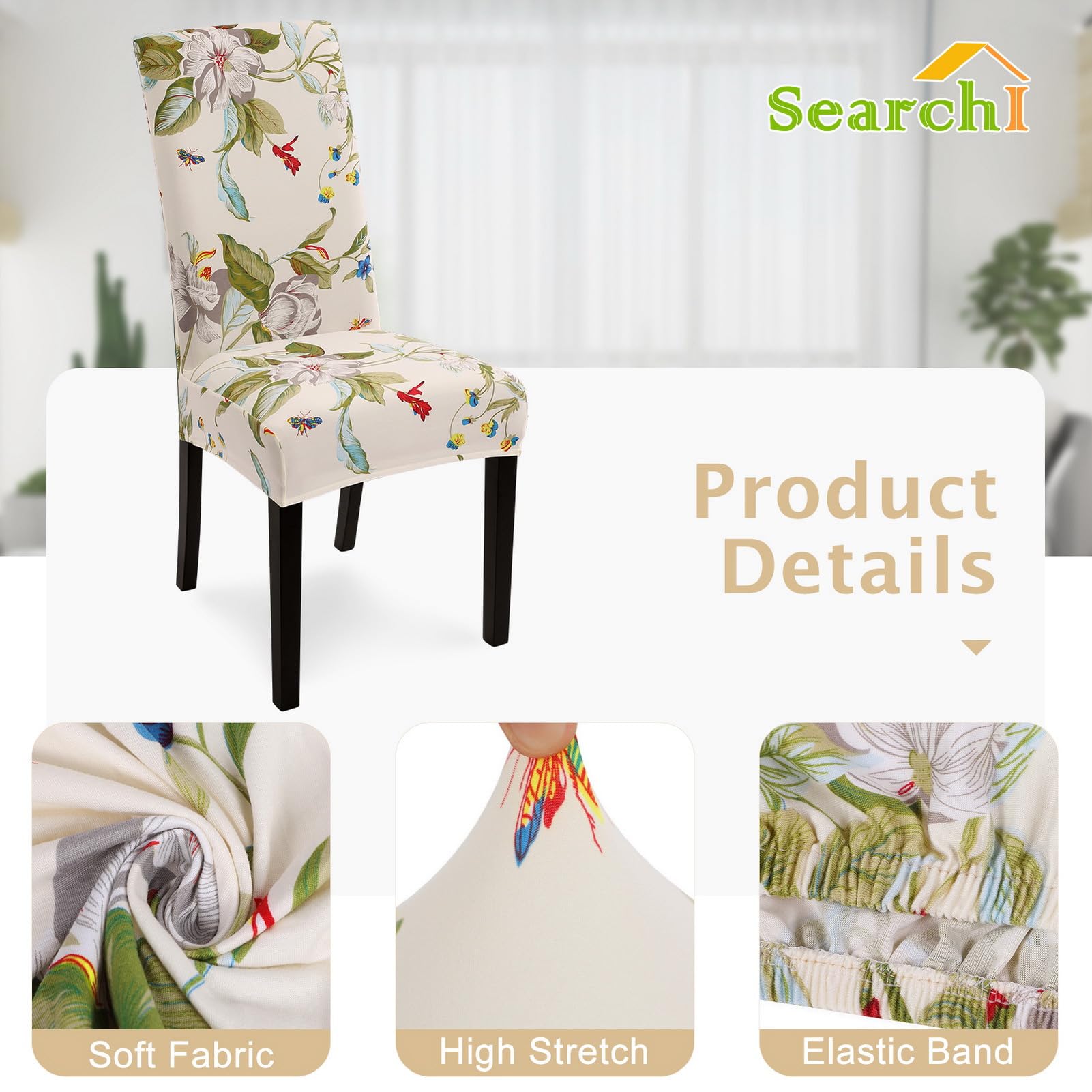SearchI dining-room chair-protector guards against spills and wear during meals