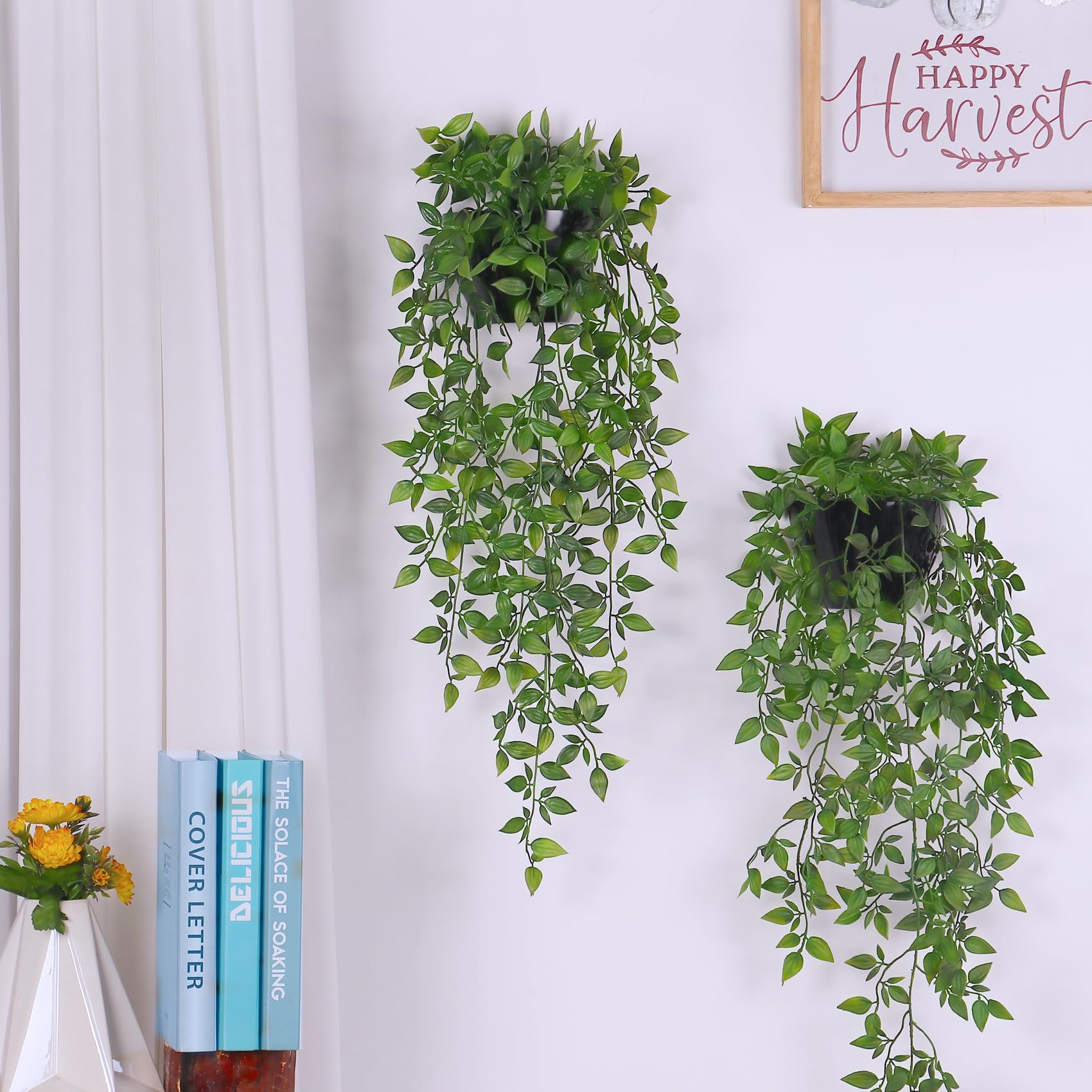 Season 2 Season waterproof artificial plants easy to clean.