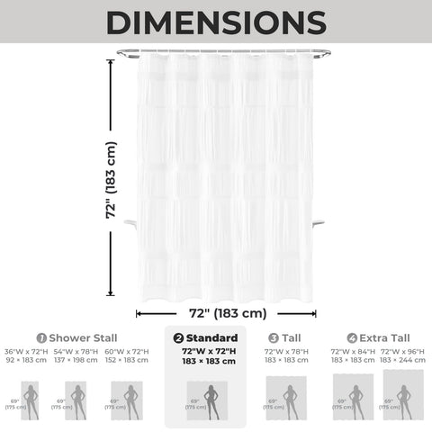 Seasonwood decorative cloth curtain adds style without sacrificing practicality.