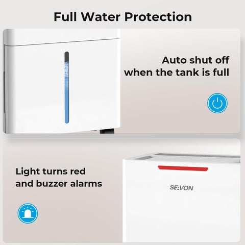 SEAVON Laundry Dry Mode speeds drying clothes and towels.