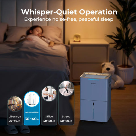 SEAVON Smart Comfort Mode keeps air comfortable in bedrooms.