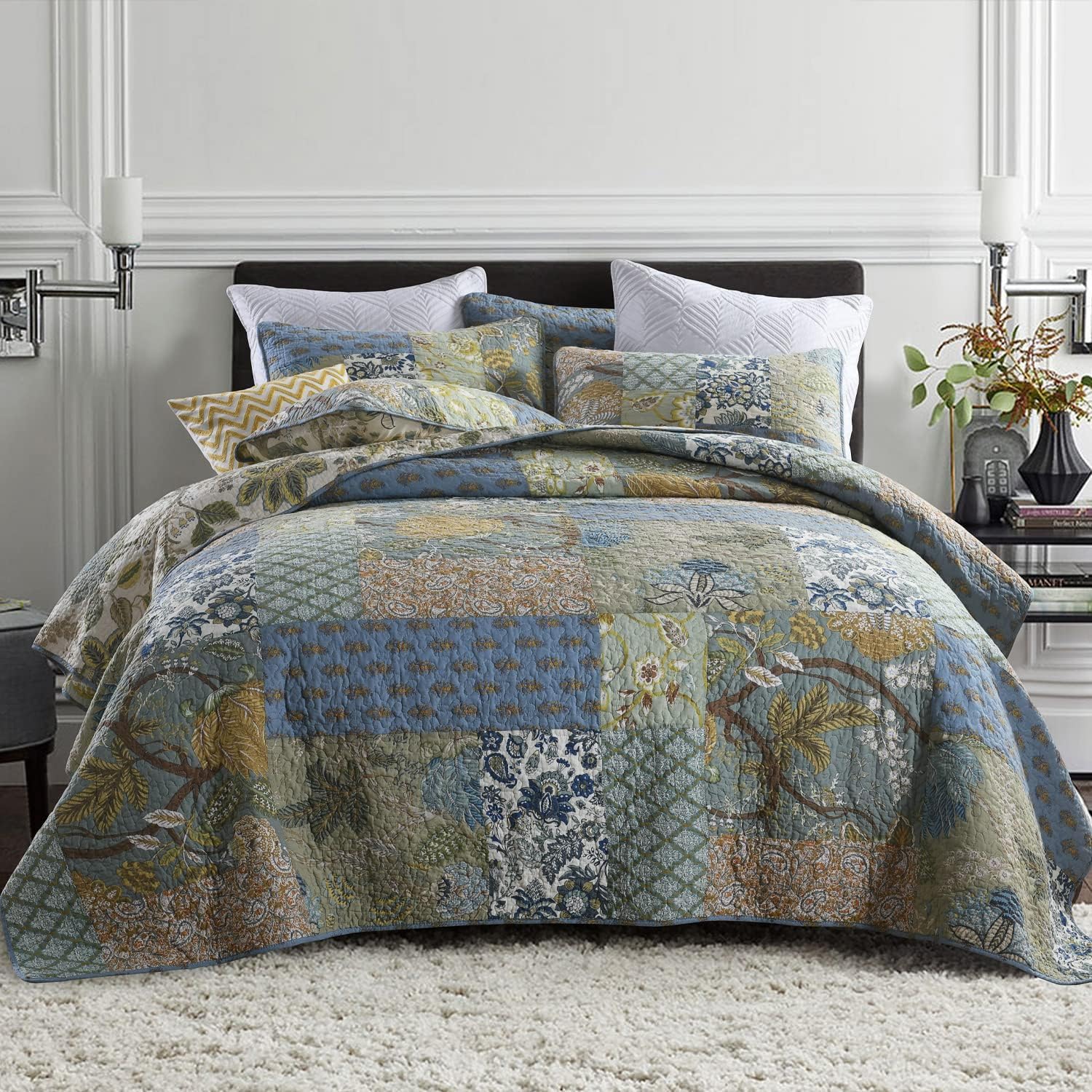 Secgo California King quilt 120x110 for generous coverage and cooling comfort.