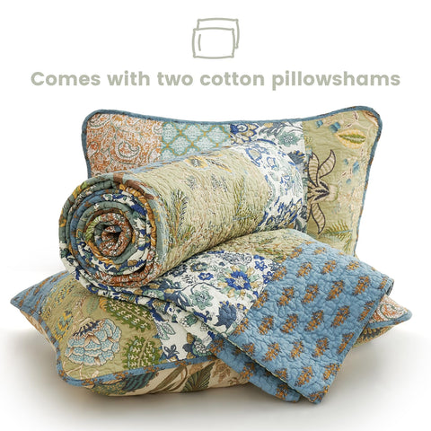 Secgo elegant boho bedroom setup featuring the quilt