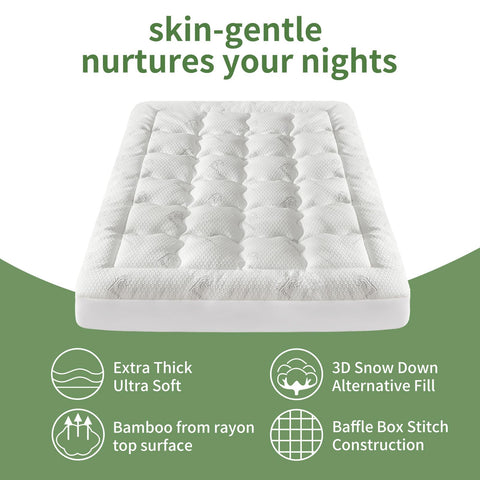 Secgo Premium Topper machine washable for easy care and lasting softness.