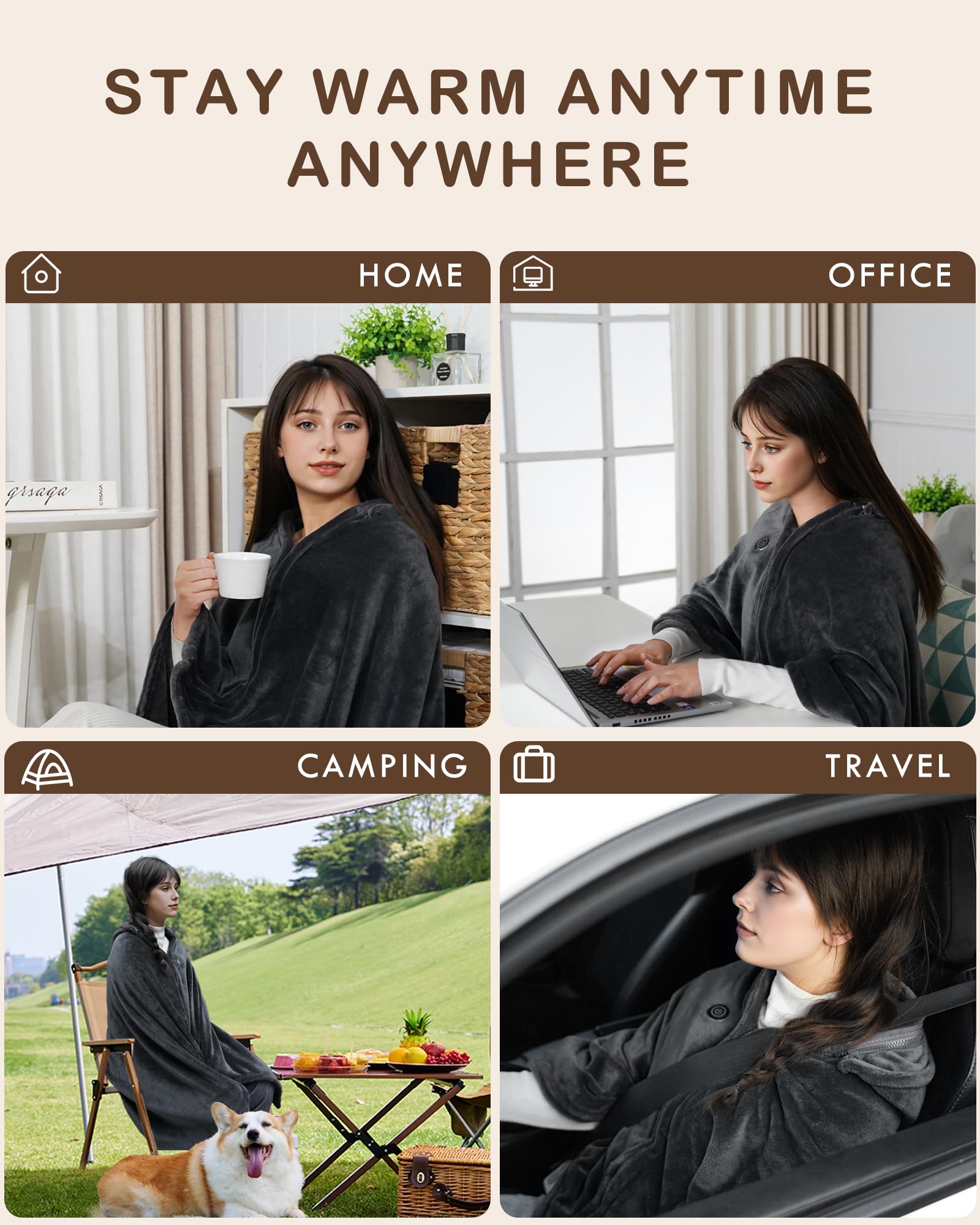 Secluded Valley heats rapidly in 3 seconds for instant comfort.