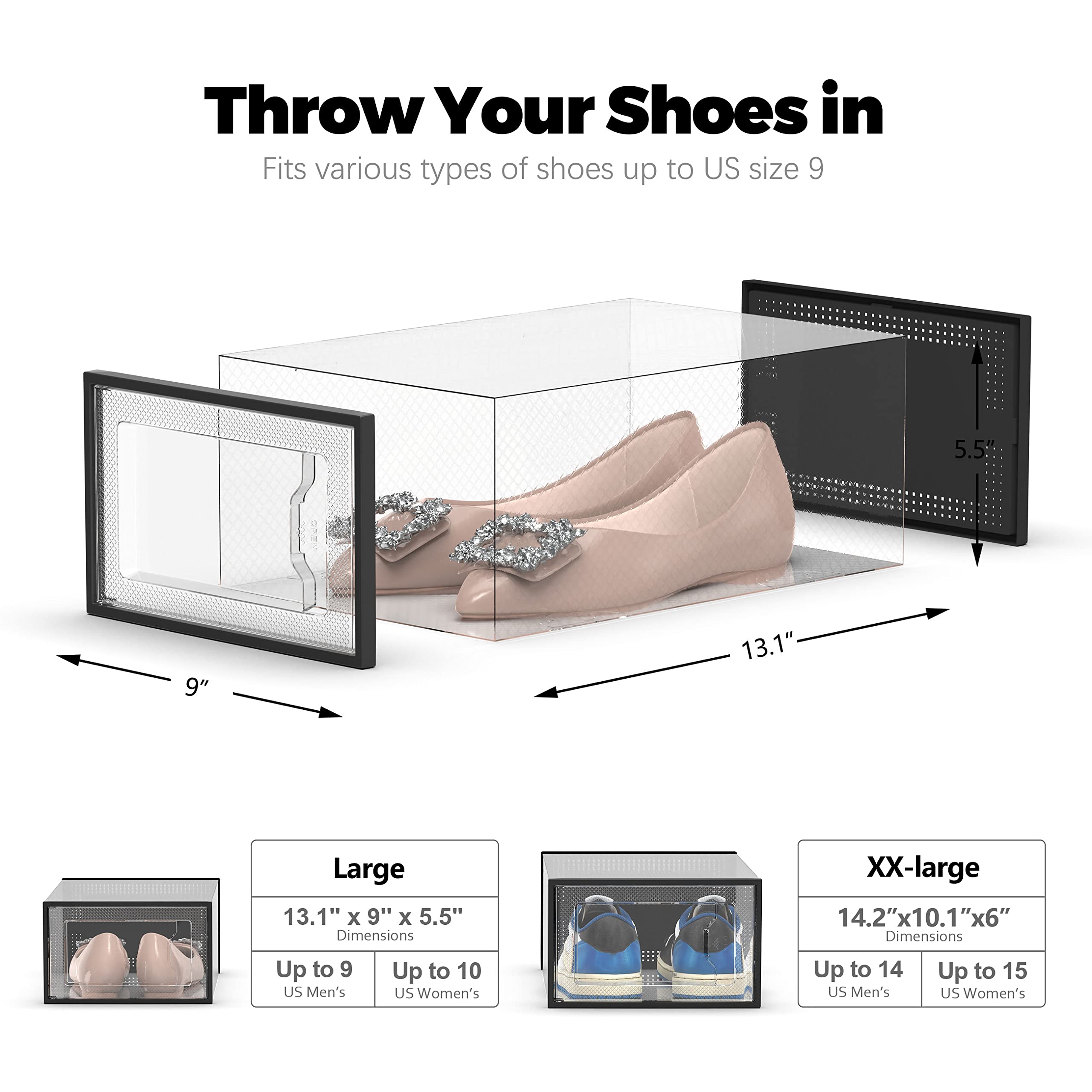 SEE SPRING versatile storage for shoes, scarves, books, and toys