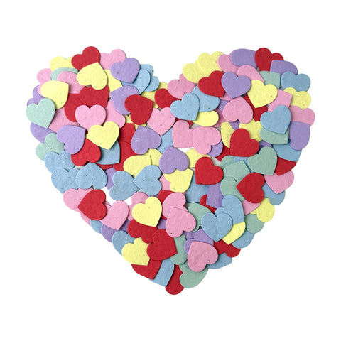 Seed Bloom heart-confetti-bloom: blooms into wildflowers when planted