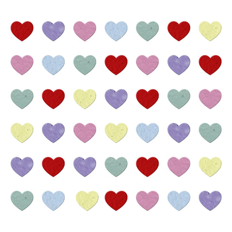 Seed Bloom seed-paper-hearts: eco-friendly confetti that grows into wildflowers