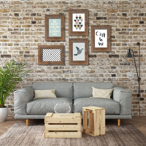 SEEDLING PHOTO FRAME includes nails and cloth for easy setup.
