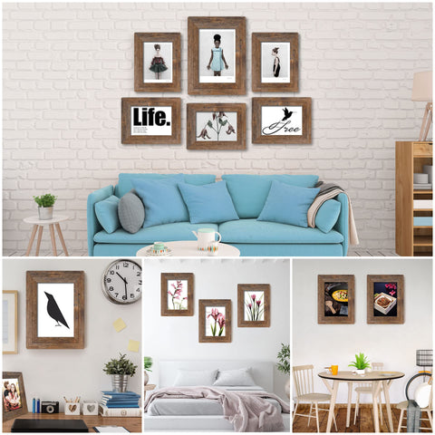 SEEDLING PHOTO FRAME wall mount and tabletop display options.