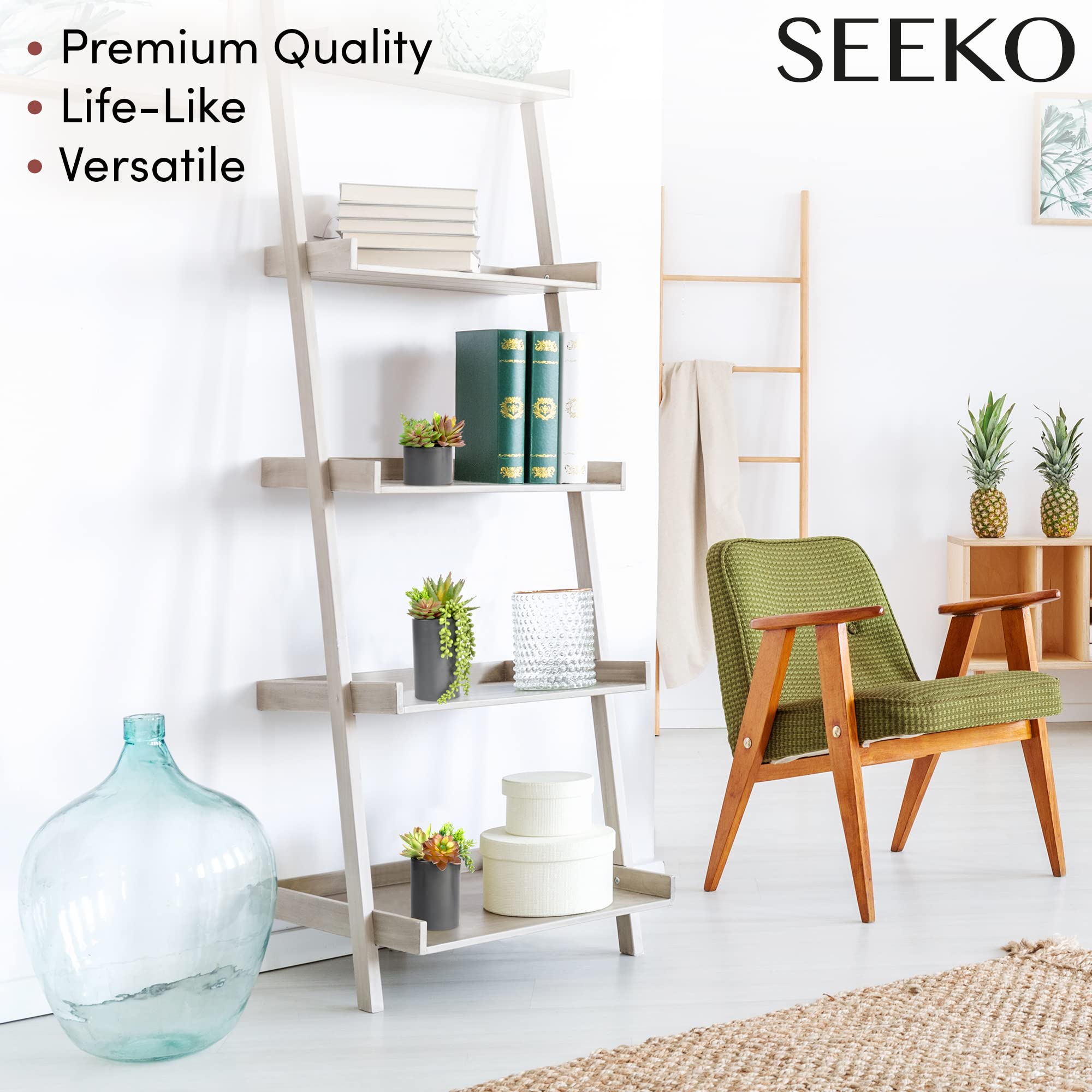 Wedding or event decor with authentic look and simple maintenance from SEEKO
