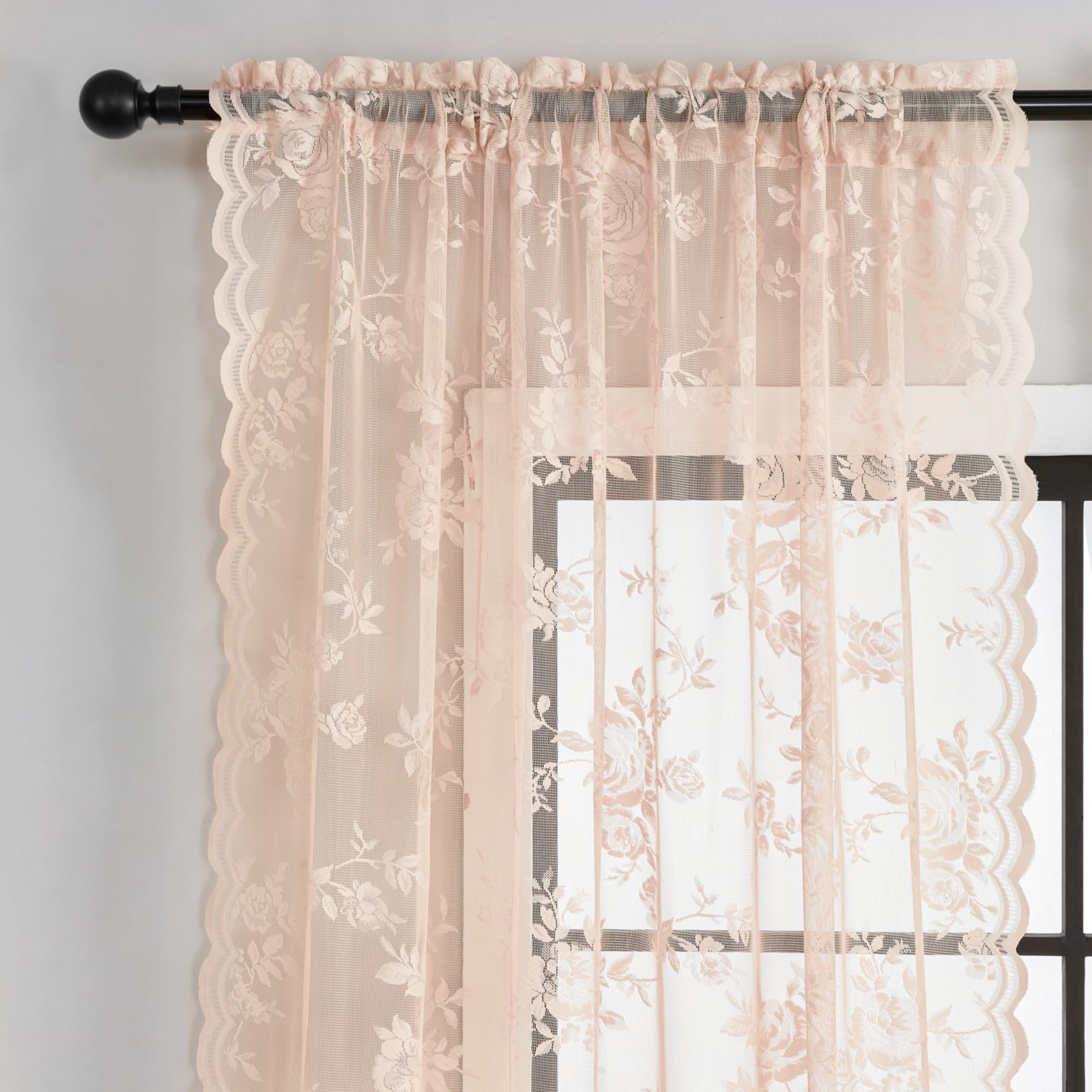 SEEKRIGHT living room drapes offer bright ambiance with gentle light filtering.