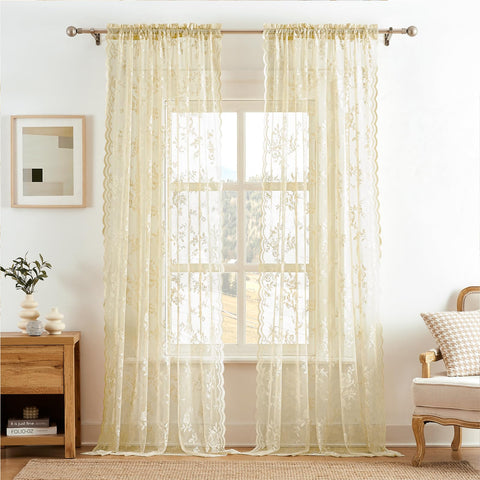 SEEKRIGHT Victorian floral lace pattern adds a delicate decorative touch