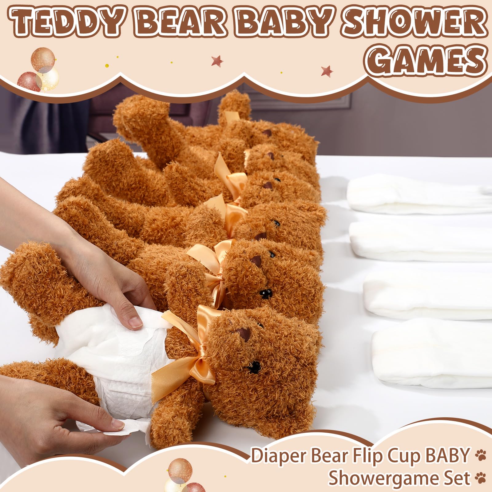 Seenelling 12inch bear plush serves as a keepsake prize