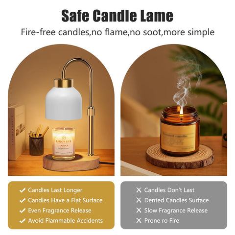 Seenlast modern design complements bedrooms, living rooms, and offices with warm ambient lighting.