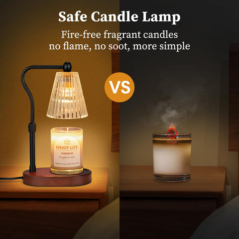 Seenlast glow creates a cozy mood for yoga, reading, and relaxing.