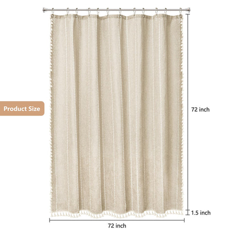 Seenus machine-washable curtain resists wrinkles for quick reuse in busy homes.