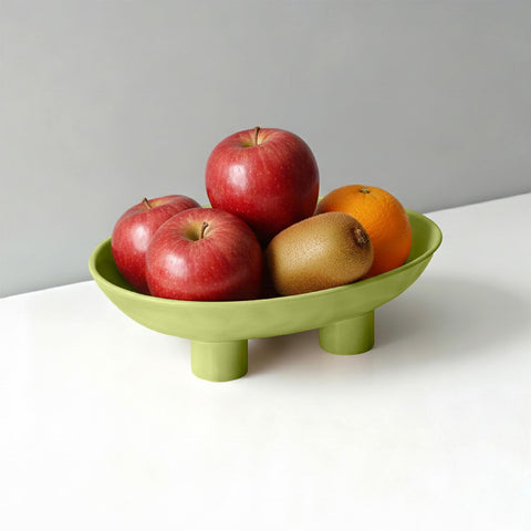 Seicasaya oval serving dish on kitchen counter ideal for fresh fruit