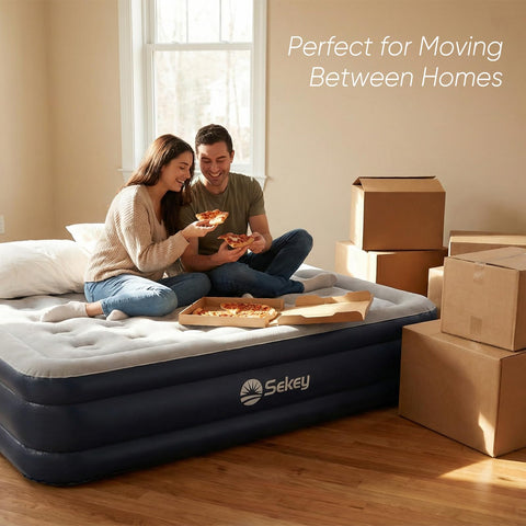 Sekey Queen supports up to 660 pounds for guests and travel.