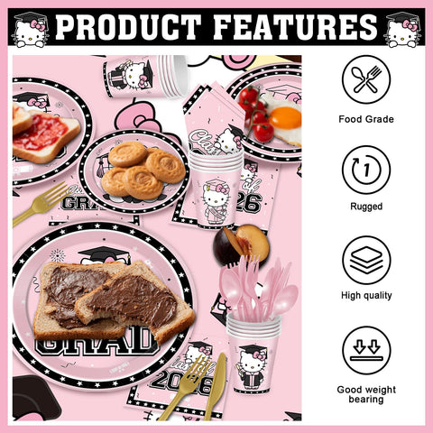 SEL pink dessert plates enhance treats and photo backdrops