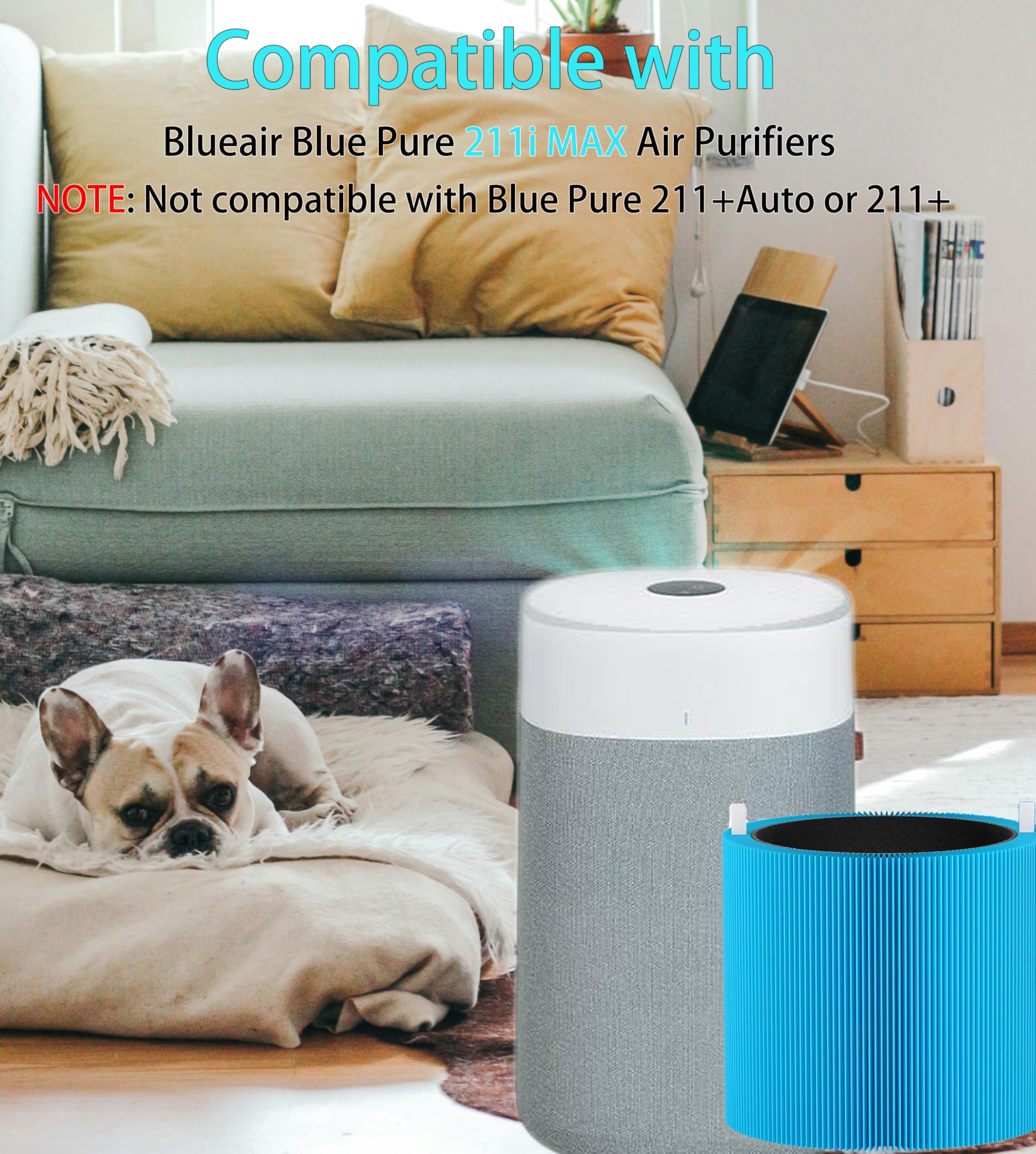 Selfgurher activated carbon layer highlights odor reduction in rooms