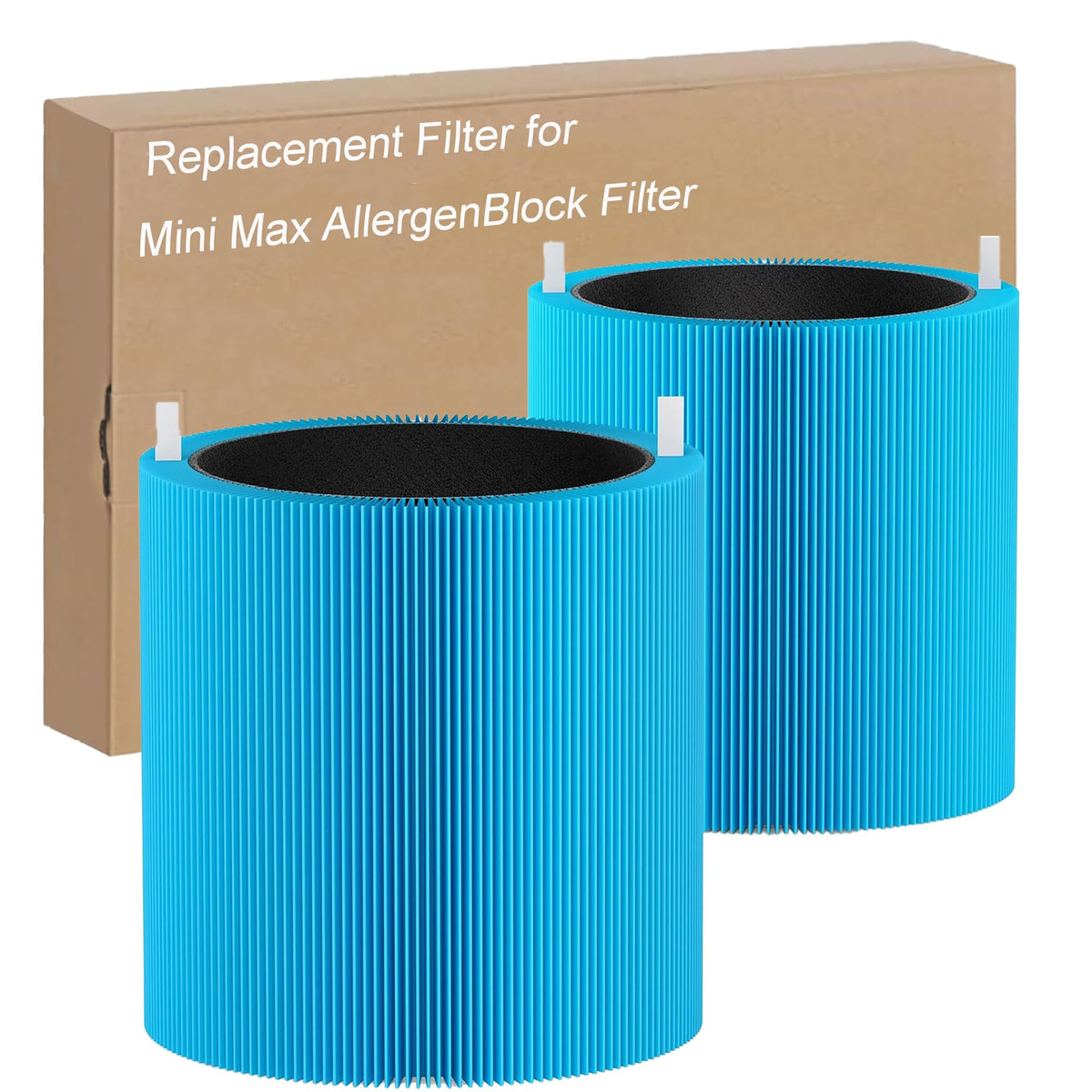 Selfgurher Mini Max allergenblock filter close-up highlights filtration media for cleaner air.
